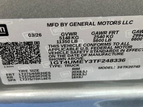 New 2026 GMC Sierra 2500 SLE AWD/4WD image 22
