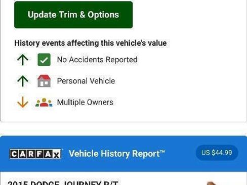 Used 2015 Dodge Journey R/T w/ Flexible Seating Group image 18