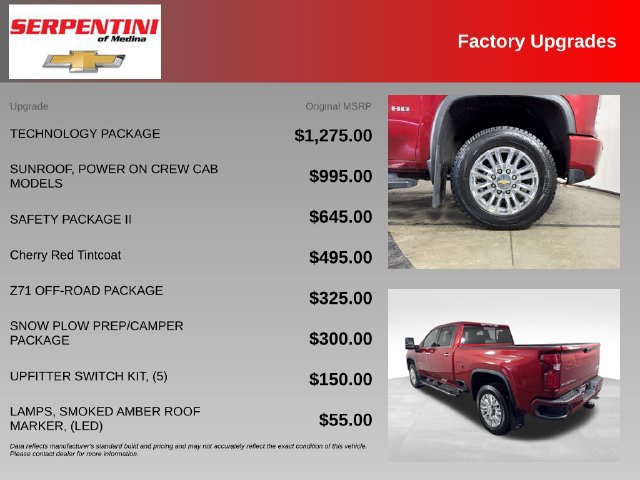 Used 2021 Chevrolet Silverado 2500 High Country w/ Technology Package AWD/4WD image 5