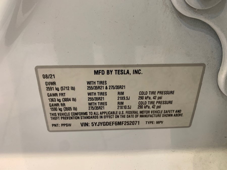 Used 2021 Tesla Model Y Performance AWD/4WD image 71