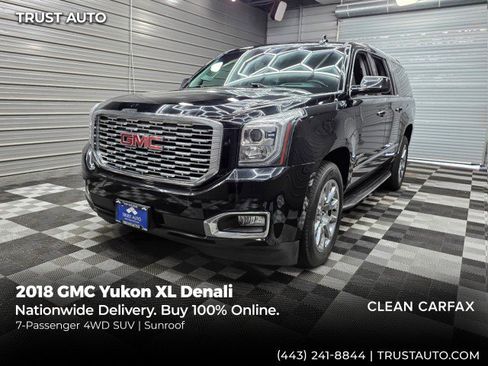 Used 2018 GMC Yukon XL Denali AWD/4WD image 1