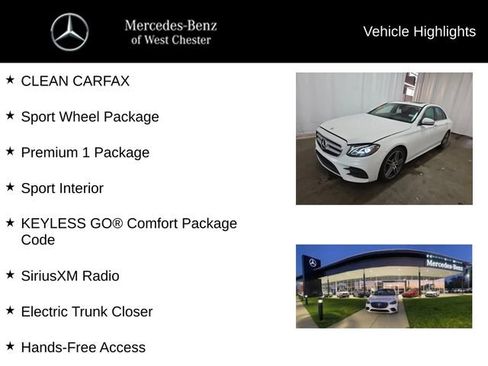 Certified 2017 Mercedes-Benz E 300 4MATIC image 2