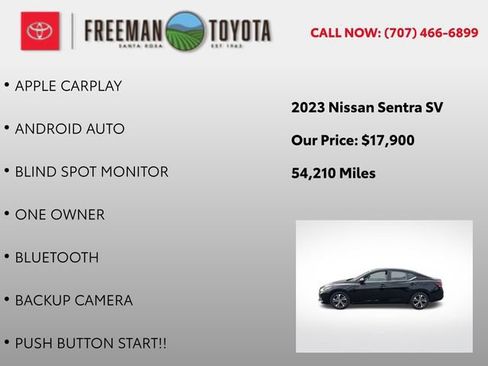 Used 2023 Nissan Sentra SV FWD image 5