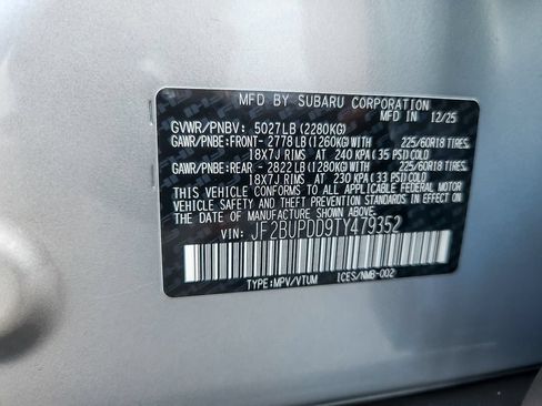 Certified 2026 Subaru Outback Limited AWD/4WD image 25
