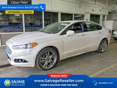 Used 2013 Ford Fusion Titanium w/ Titanium Driver Assist Pkg