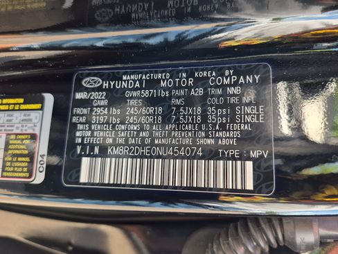Certified 2022 Hyundai Palisade SEL AWD/4WD image 32