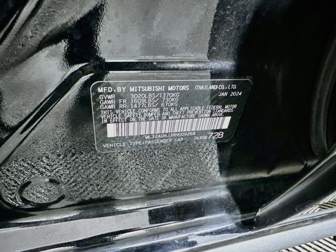 Used 2024 Mitsubishi Mirage ES FWD image 12