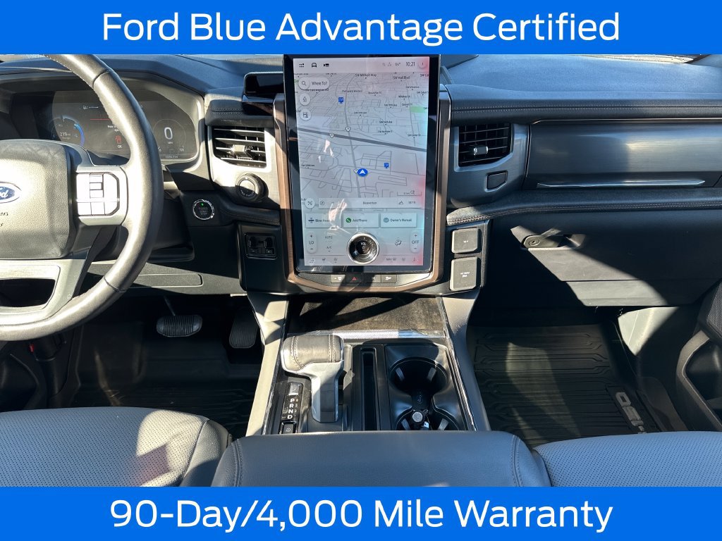 Certified 2023 Ford F150 Lightning Lariat w/ Equipment Group 511A High AWD/4WD image 21