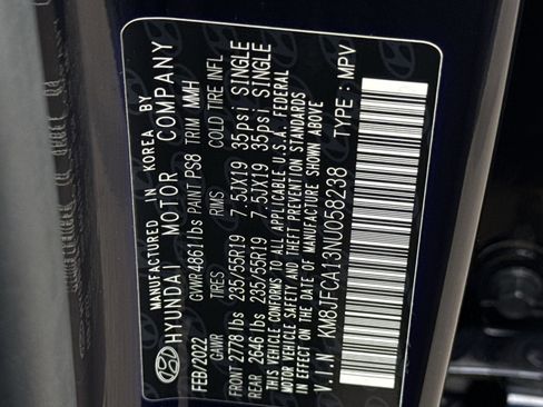 Used 2022 Hyundai Tucson SEL image 26