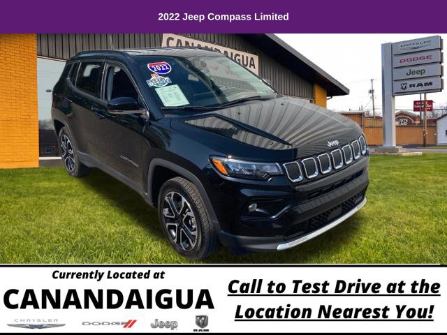 Used 2022 Jeep Compass Limited AWD/4WD 360° Tour