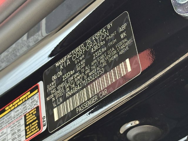 New 2026 Kia K5 GT-Line w/ GT-Line Red Interior Package FWD image 34