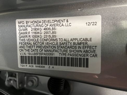 Certified 2023 Acura TLX w/ A-SPEC Pkg FWD image 24