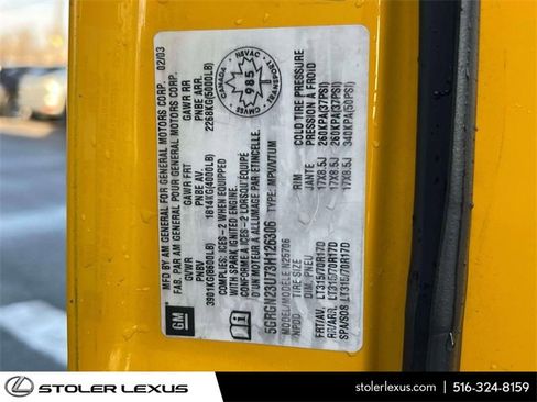 Used 2003 HUMMER H2 image 22