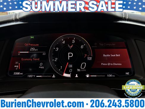 Used 2023 Chevrolet Corvette Stingray Coupe w/ Z51 Performance Package RWD image 14