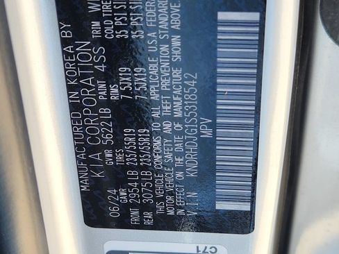 Certified 2025 Kia Sorento EX AWD/4WD image 23