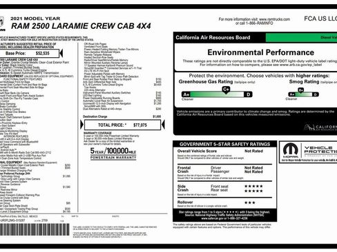 Used 2021 RAM 2500 Laramie image 4