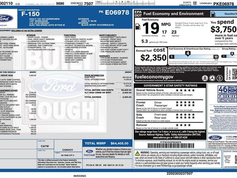 Used 2023 Ford F150 XLT w/ Equipment Group 302A High image 60