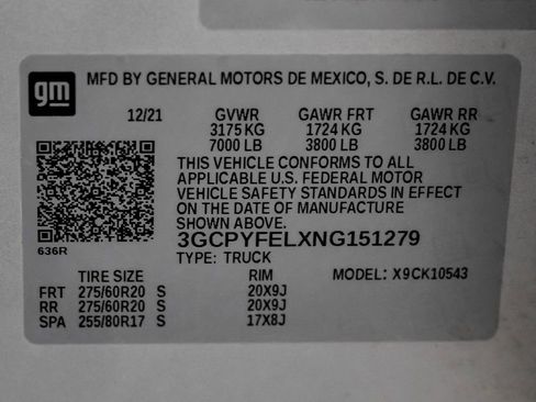 Used 2022 Chevrolet Silverado 1500 LT Trail Boss w/ Convenience Package II AWD/4WD image 64