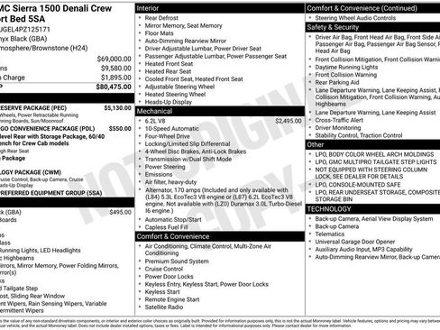 Used 2023 GMC Sierra 1500 Denali w/ Denali Reserve Package AWD/4WD image 7