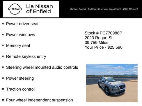 Certified 2023 Nissan Rogue SL AWD/4WD image 10