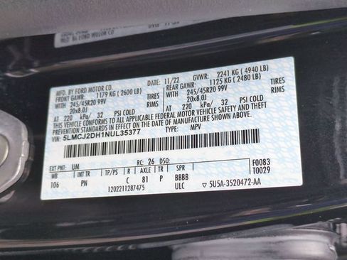 Used 2022 Lincoln Corsair Reserve w/ Equipment Group 201A AWD/4WD image 38
