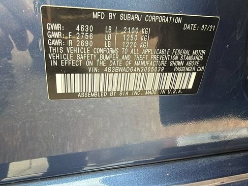 Used 2022 Subaru Legacy Premium w/ Popular Package #1 AWD/4WD image 32