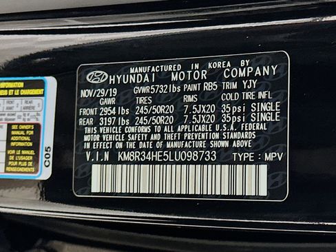 Used 2020 Hyundai Palisade SEL w/ Convenience Package image 12
