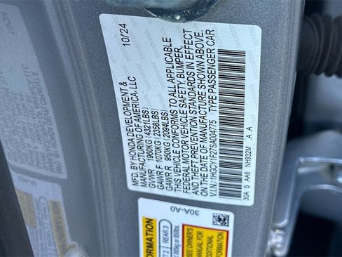 Certified 2025 Honda Accord LX image 31