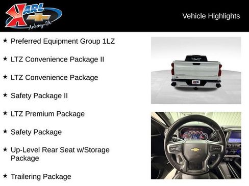 Certified 2020 Chevrolet Silverado 1500 LTZ w/ LTZ Premium Package image 2
