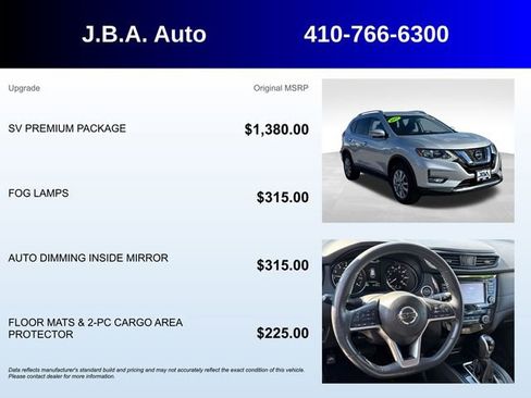 Used 2017 Nissan Rogue SV w/ SV Premium Package image 5