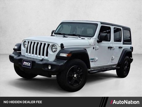 Used 2019 Jeep Wrangler Unlimited Sport S AWD/4WD image 1