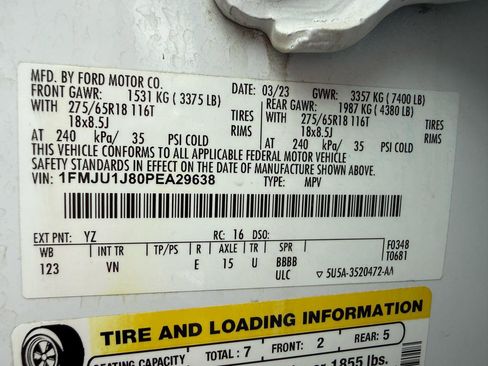 Used 2023 Ford Expedition XLT AWD/4WD image 49