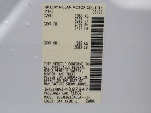 Used 2023 Nissan Altima 2.5 S FWD image 33