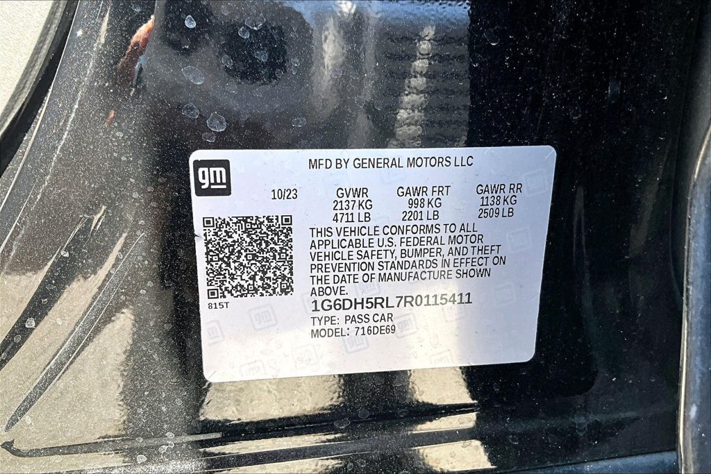 Used 2024 Cadillac CT4 V w/ Navigation Package AWD/4WD image 3
