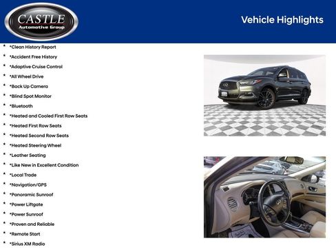 Used 2016 INFINITI QX60 Luxe w/ Deluxe Technology Package image 4