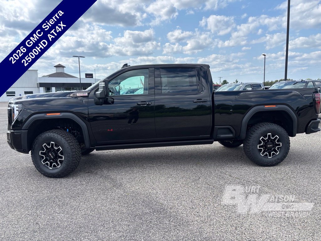 New 2026 GMC Sierra 2500 AT4X w/ LPO, Black Badging Package AWD/4WD image 3