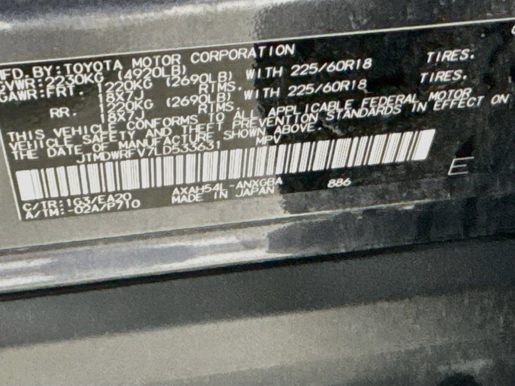 Used 2020 Toyota RAV4 Limited AWD/4WD image 43