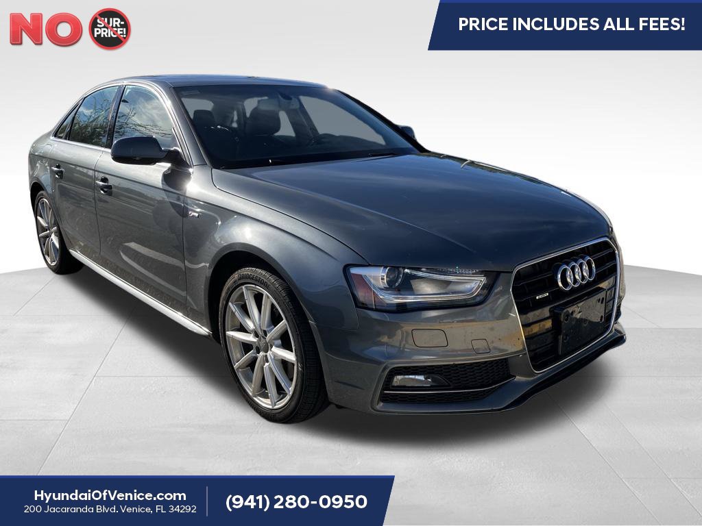 Used 2014 Audi A4 2.0T Premium Plus w/ Premium Plus Package AWD/4WD image 1
