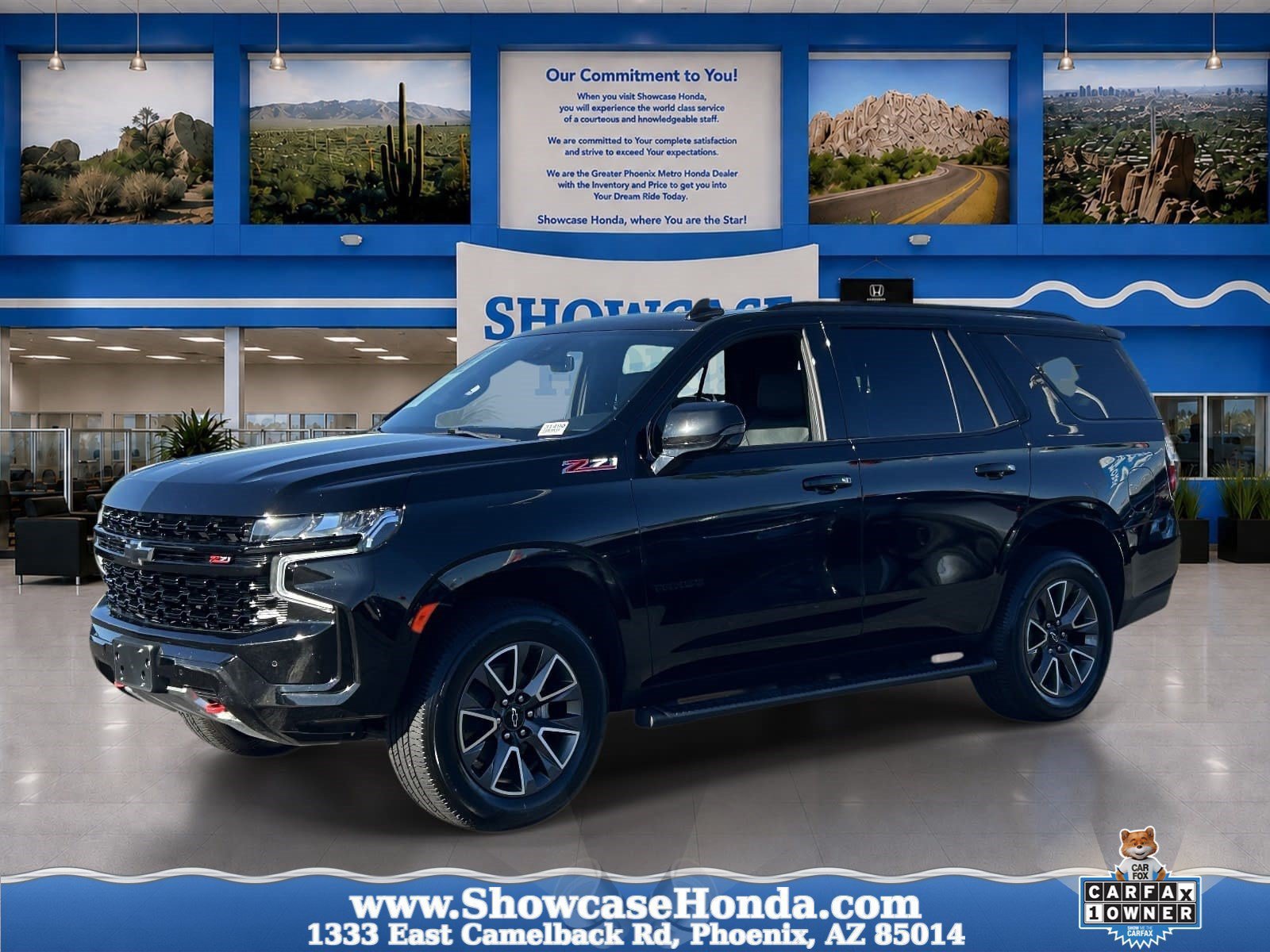 Used 2023 Chevrolet Tahoe Z71 w/ Luxury Package AWD/4WD image 1