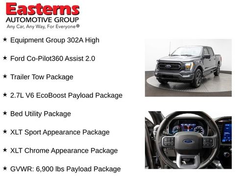 Used 2023 Ford F150 XLT w/ Equipment Group 302A High AWD/4WD image 11