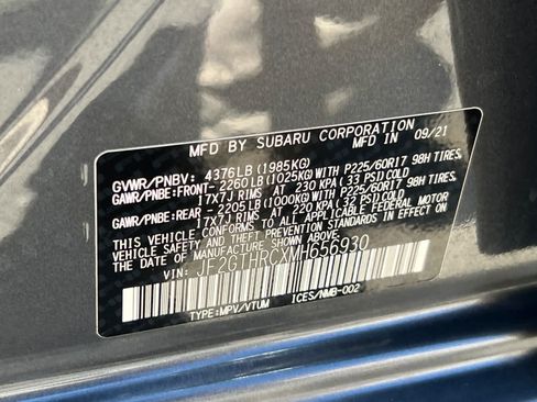 Used 2021 Subaru Crosstrek 2.5i Sport AWD/4WD image 32