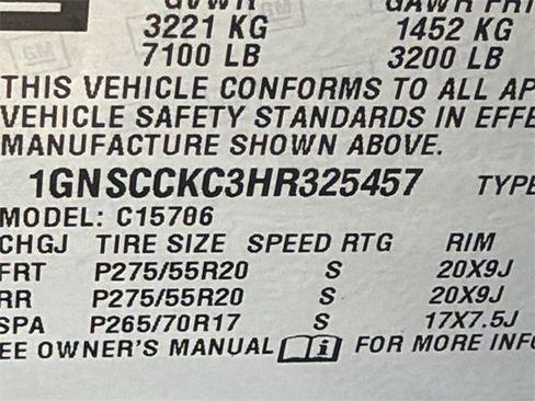 Used 2017 Chevrolet Tahoe Premier w/ Max Trailering Package image 32