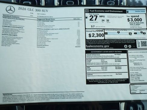 New 2026 Mercedes-Benz GLC 300 GLC 300 image 31