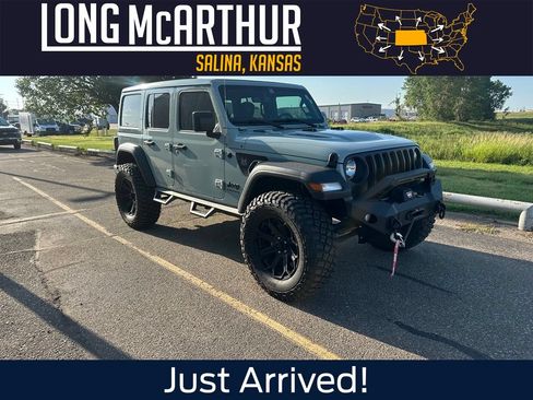 Used 2023 Jeep Wrangler Unlimited Sport w/ Sun And Sound Package AWD/4WD image 1