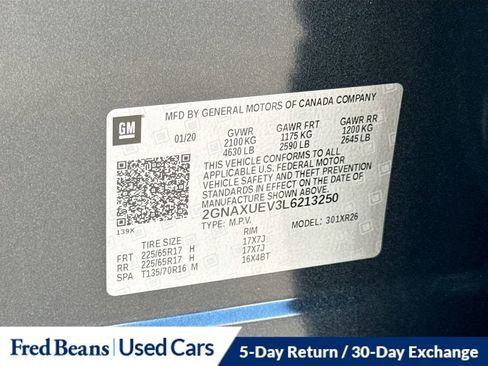 Used 2020 Chevrolet Equinox LT image 34