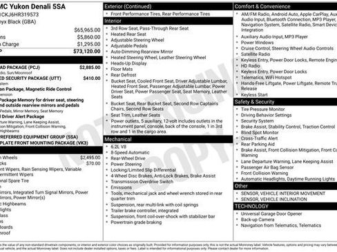 Used 2017 GMC Yukon Denali w/ Open Road Package image 32