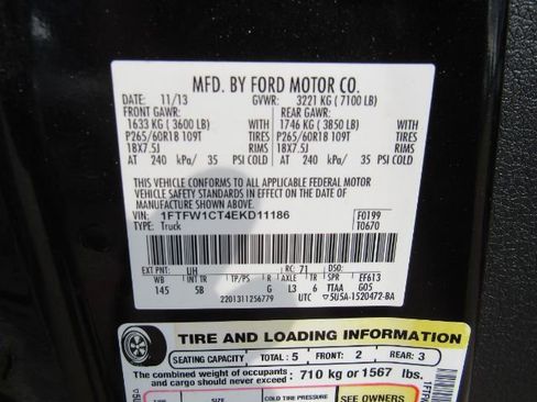 Used 2014 Ford F150 FX2 w/ Equipment Group 402A Luxury image 49
