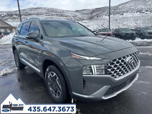 Used 2023 Hyundai Santa Fe Blue w/ Cargo Package image 1