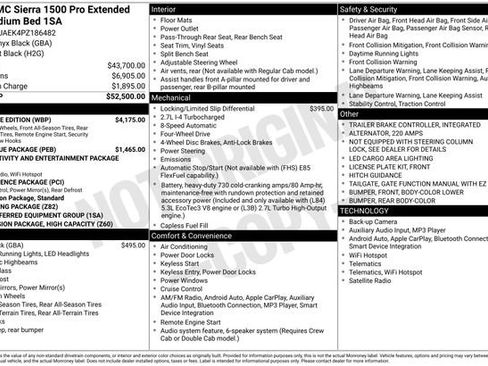 Used 2023 GMC Sierra 1500 Pro w/ Graphite Edition image 11