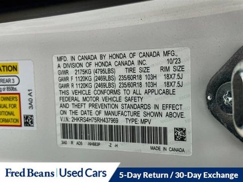 Used 2024 Honda CR-V EX-L image 30